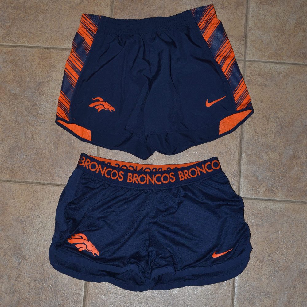 Denver Broncos Nike Shorts Size Small Dri Fit